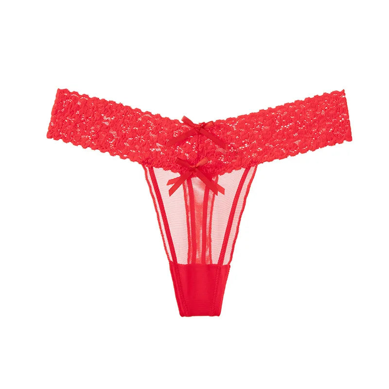 Wonderland Double Bow Thong
