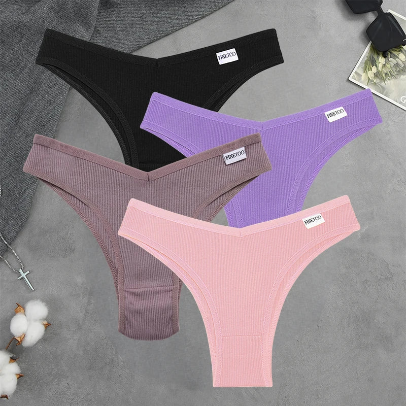 4PCS Cozy Comfortable Brazilian Briefs