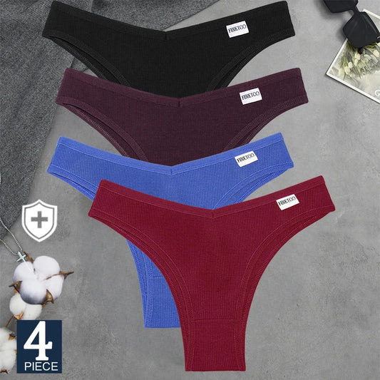 4PCS Cozy Comfortable Brazilian Briefs