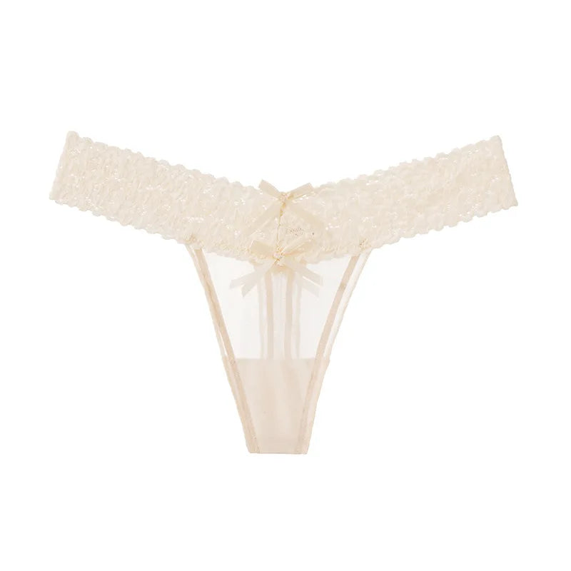 Wonderland Double Bow Thong