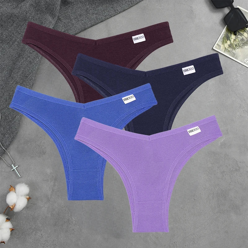 4PCS Cozy Comfortable Brazilian Briefs