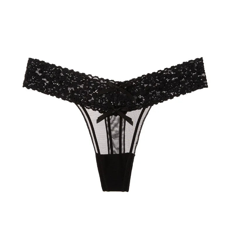 Wonderland Double Bow Thong
