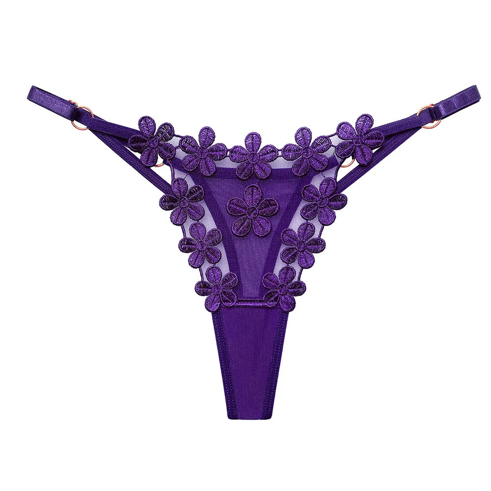 European Exquisite Butterfly Thong