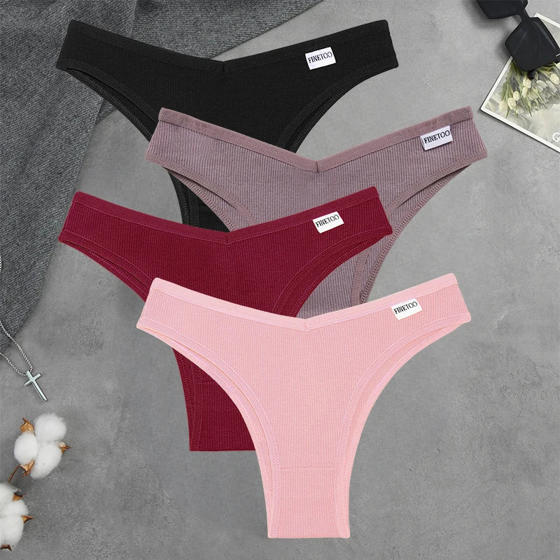 4PCS Cozy Comfortable Brazilian Briefs