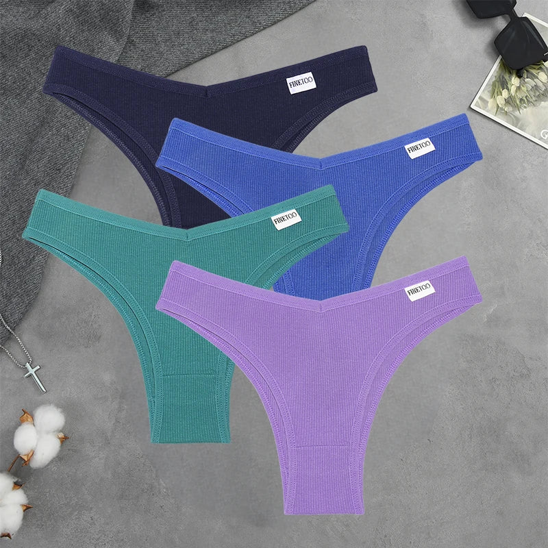 4PCS Cozy Comfortable Brazilian Briefs