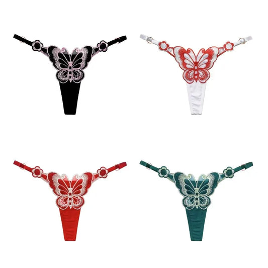 European Exquisite Butterfly Thong