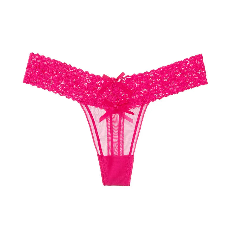 Wonderland Double Bow Thong