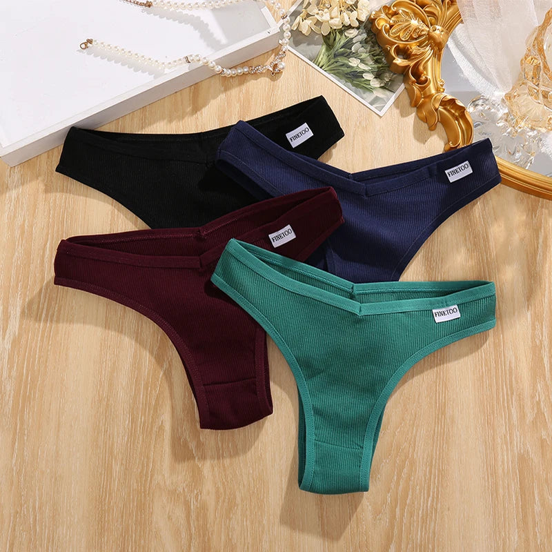 4PCS Cozy Comfortable Brazilian Briefs