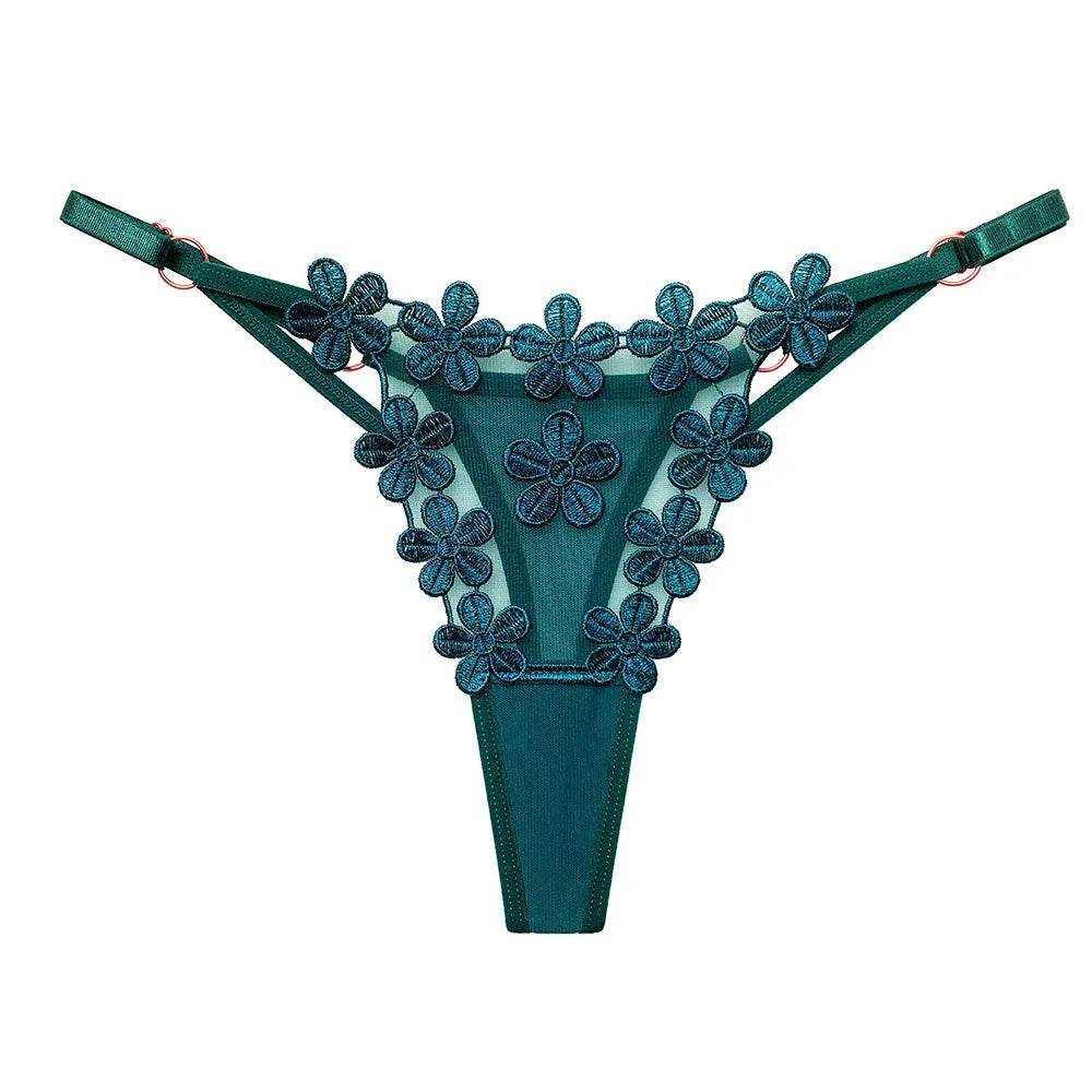 European Exquisite Butterfly Thong