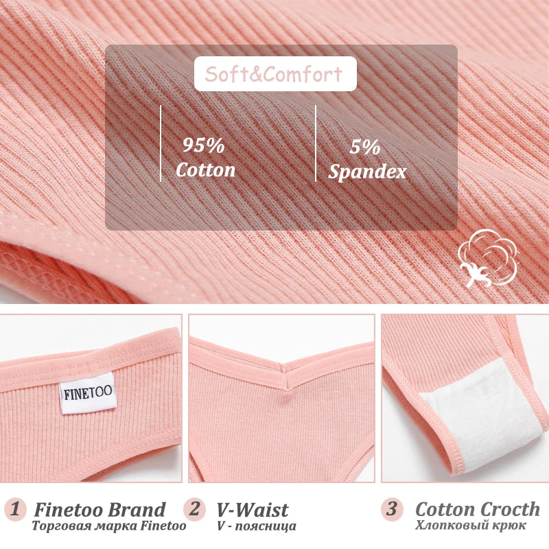 4PCS Cozy Comfortable Brazilian Briefs