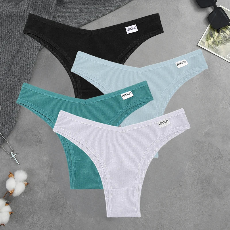 4PCS Cozy Comfortable Brazilian Briefs