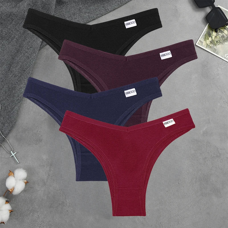 4PCS Cozy Comfortable Brazilian Briefs