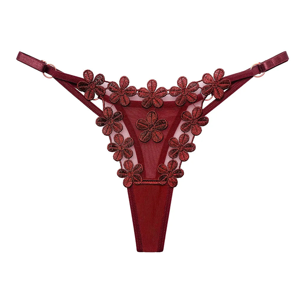 European Exquisite Butterfly Thong