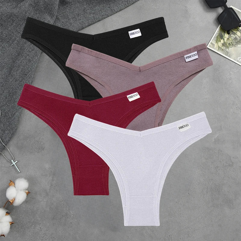 4PCS Cozy Comfortable Brazilian Briefs