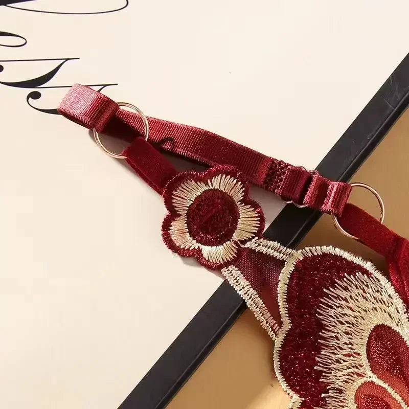 European Exquisite Butterfly Thong