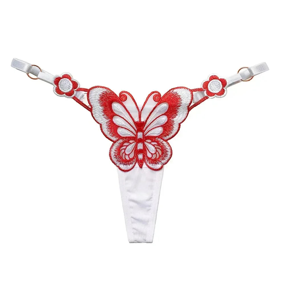 European Exquisite Butterfly Thong